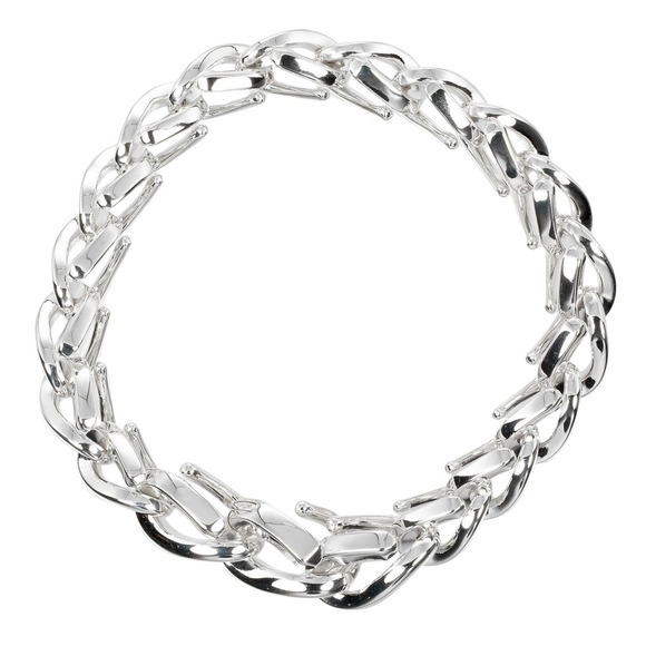 TIFFANY & CO. Silver Charm Bracelet